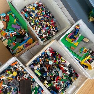 mystery bulk lego 4lbs genuine lego